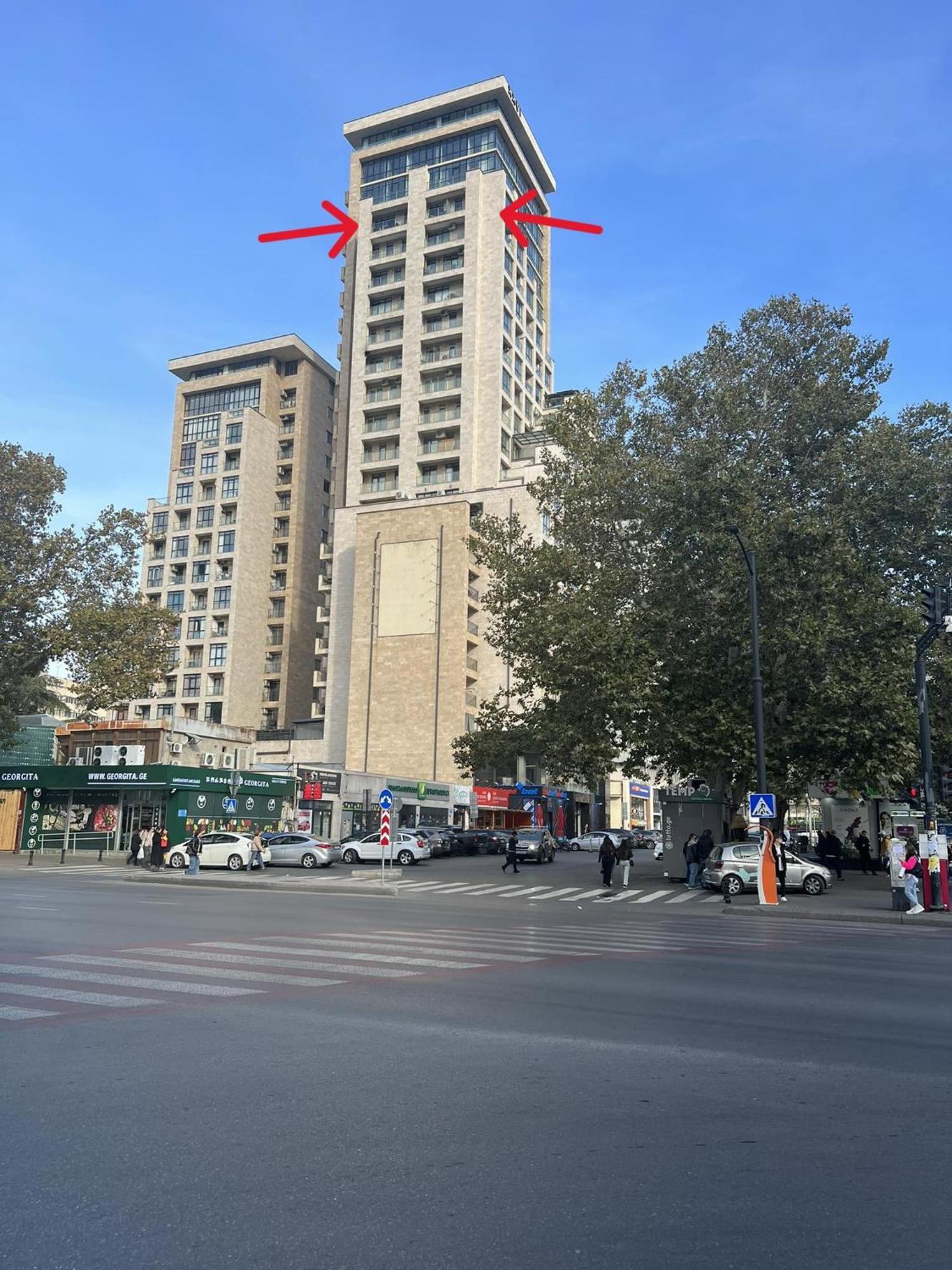 Hotel Sky Station Tiflis Exterior foto