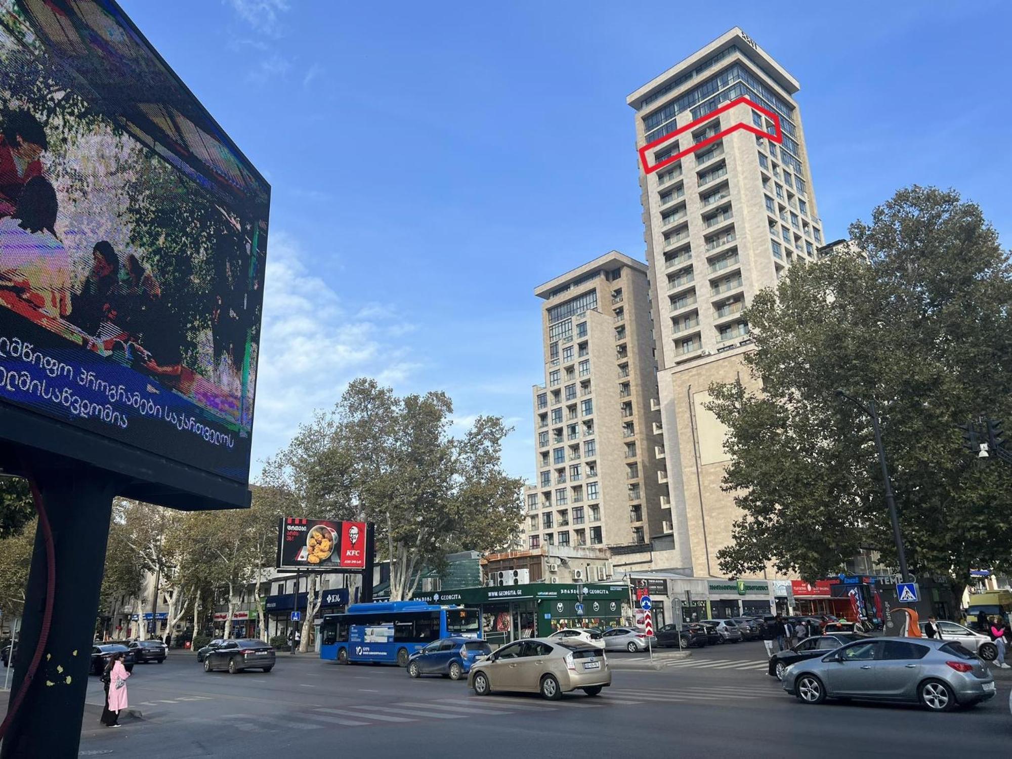 Hotel Sky Station Tiflis Exterior foto